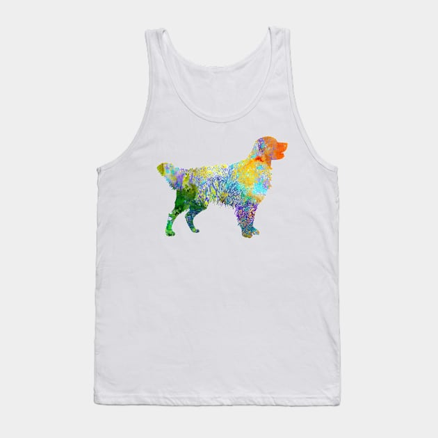 Golden Retriever Tank Top by erzebeth